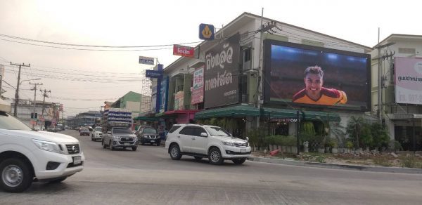 แผนที่ป้ายโฆษณาสี่แยกตลาดดร.ประโยชน์ชลบุรี
